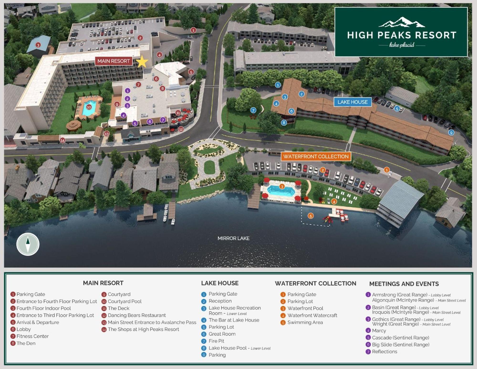 High Peaks Resort Lake Placid Eksteriør bilde